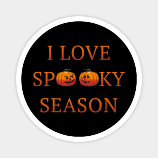 I Love Spooky Season Magnet